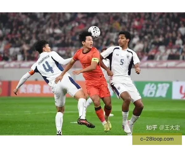 中国男足U23友谊赛鏖战韩国终场1比1平局